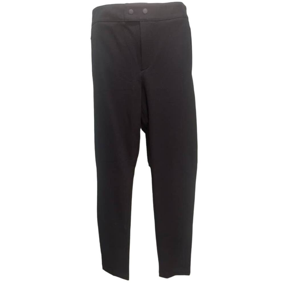 Ann Taylor LOFT Stretch Skinny Pants with Front & Back Zip Pockets Black Sz 10